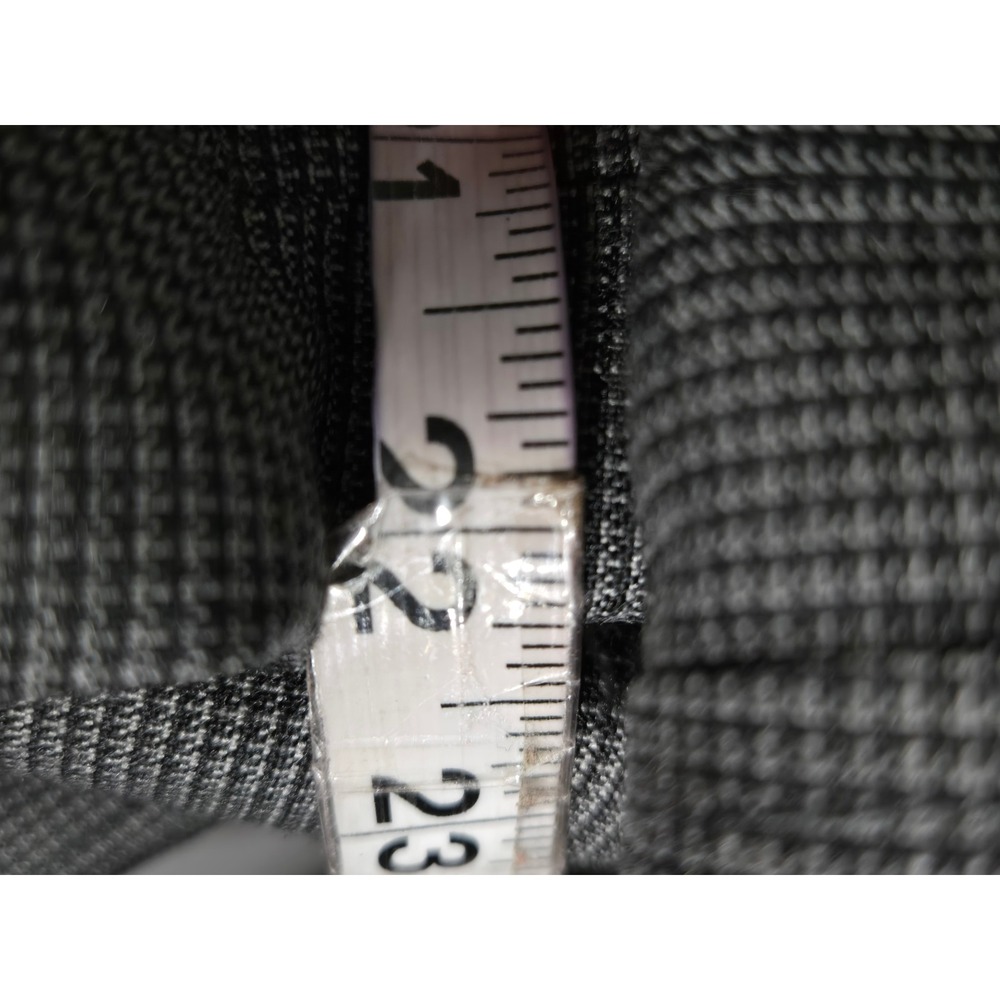 The Delta Collection Uniform Dress Grey 12R houndstooth short sleeve wool blend - Picture 10 of 13